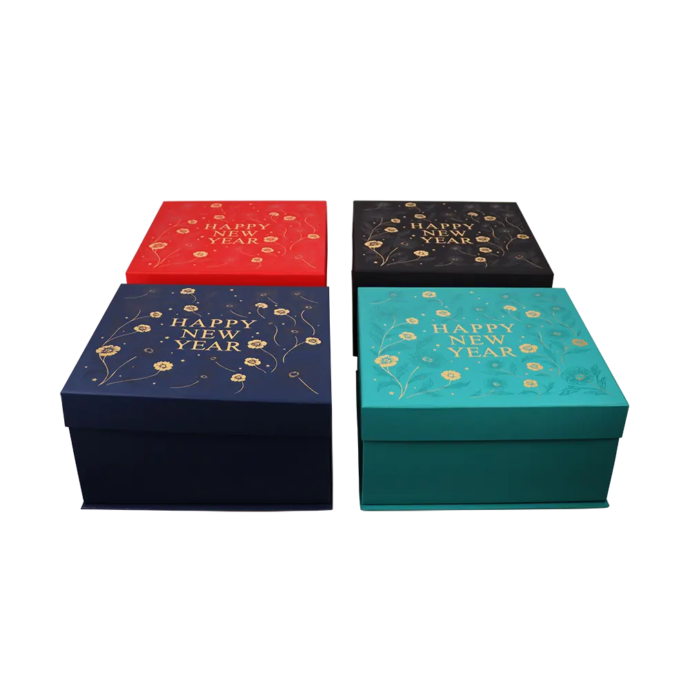 Weihnachtsboxen mit Boden und Deckel